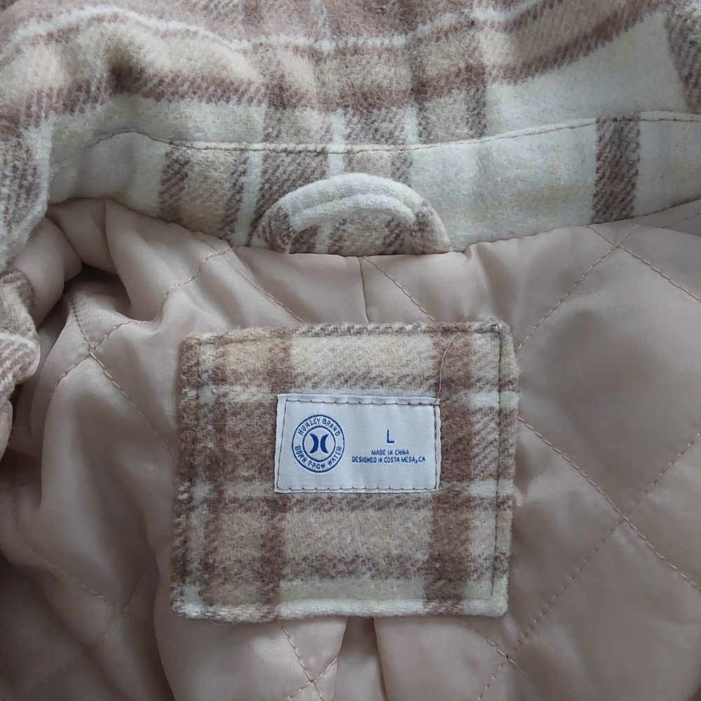 Hurley Shacket Jacket L - Picture 5 of 5